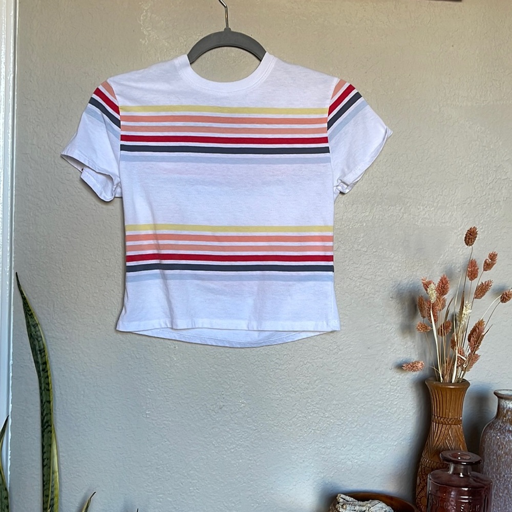 RSQ Striped T Shirt